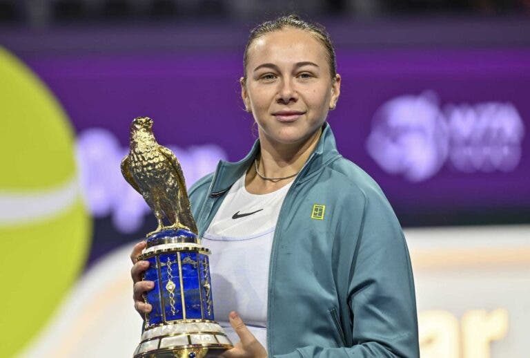 Anisimova não esconde orgulho pelo título em Doha: «Houve muitas lágrimas»