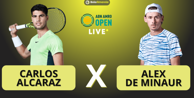 [AO VIVO] Acompanhe Alcaraz x De Minaur na final em Roterdã em tempo real