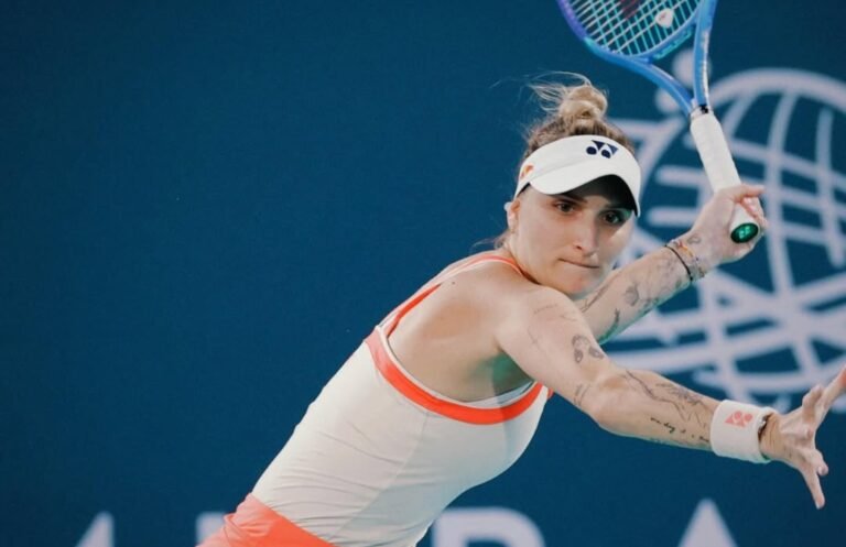 Vondrousova despacha Raducanu; Bencic também vence na estreia em Abu Dhabi