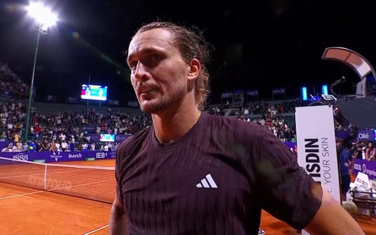 Zverev arrasa público argentino após ser eliminado em Buenos Aires