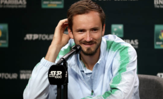 Medvedev e os novos courts de Indian Wells: «Parecem-me ainda mais lentos…»