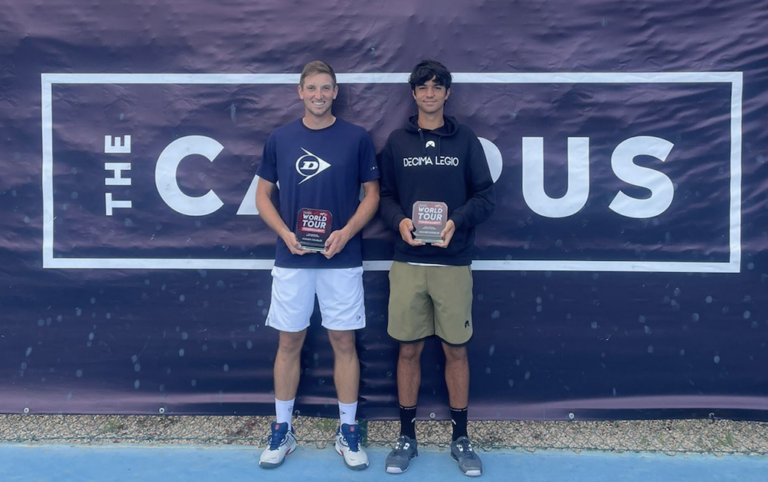 Tiago Pereira e Diogo Marques campeões de pares no final de uma semana de dilúvio na Quinta do Lago