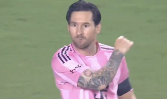 [VÍDEO] Messi marcou pelo Inter Miami e dedicou golo… a Djokovic