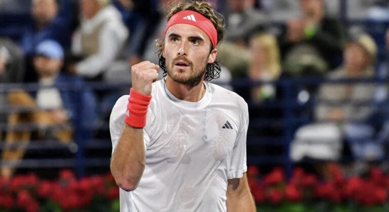 Tsitsipas apanha susto mas vence, Monfils salva match point após batalha fantástica em Miami