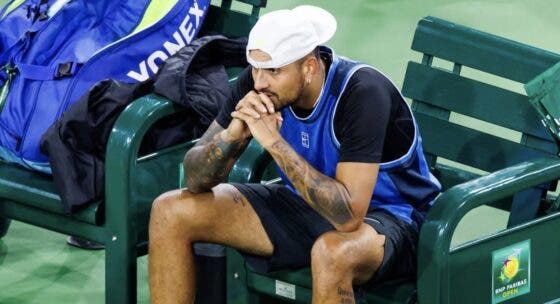 Kyrgios lesiona-se e anuncia desistência da época de relva… incluindo Wimbledon