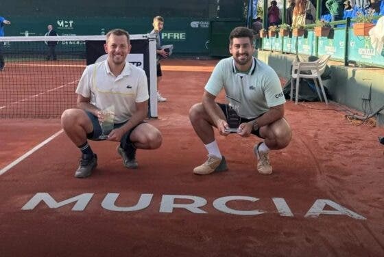 Orlando Luz vence dupla holandesa e conquista título em Murcia