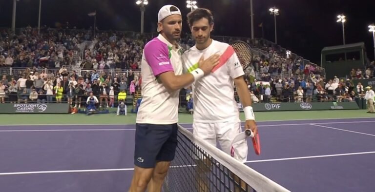 Dimitrov vence a primeira desde janeiro e avança em Indian Wells