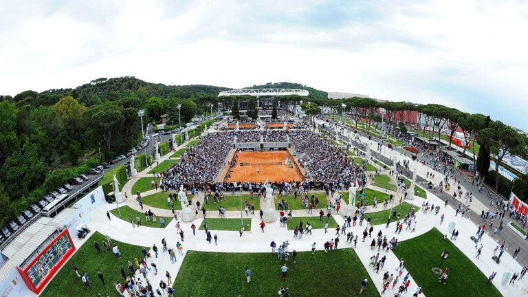 Torneio de Roma vai ter três novos courts (incluindo um estádio de 6.500 lugares) já em 2025