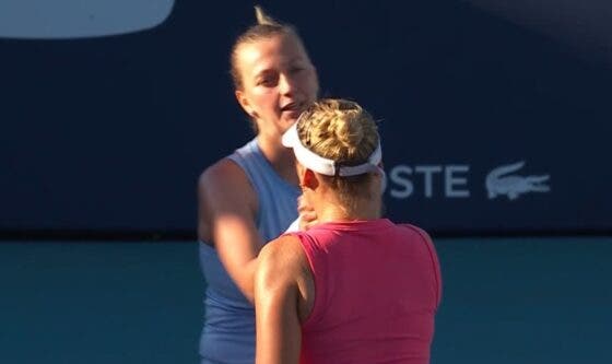 Kvitova continua sem vencer no regresso e perde duelo de campeãs do Grand Slam em Miami