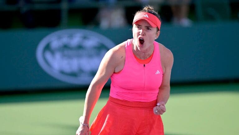 Svitolina bate uma top 10 pela 41.ª vez e regressa aos ‘quartos’ de Indian Wells seis anos depois