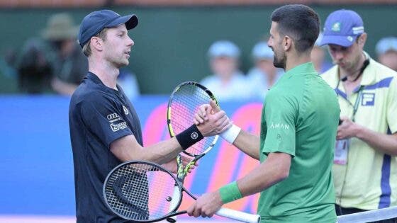 Van de Zandschulp revela que a chave para vencer Djokovic foi… Alcaraz