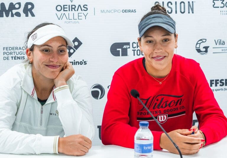 Irmãs Jorge já conhecem sorteio na Figueira da Foz que as pode levar… ao US Open