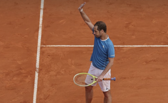 Gasquet fez magia em Monte-Carlo aos 38 anos: «Se calhar era a última vez no Court Central»