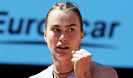 Sabalenka passeia para somar 18.ª vitória nos últimos 20 encontros em Madrid