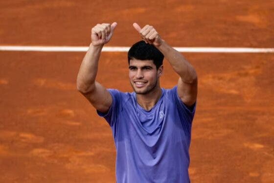 Alcaraz e Zverev já conhecem adversários na segunda ronda do Masters 1000 de Roma