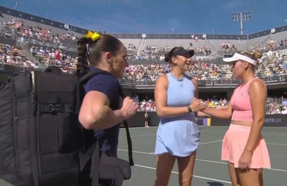 Anisimova lesiona-se, gera preocupação para a terra batida e Kenin está na final de Charleston