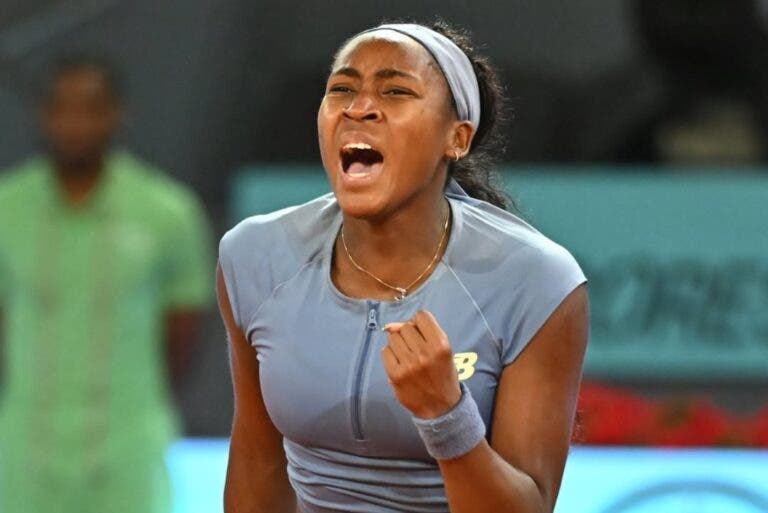 Gauff elimina Bencic e estreia-se nos ‘quartos’ de Madrid; Andreeva passeia