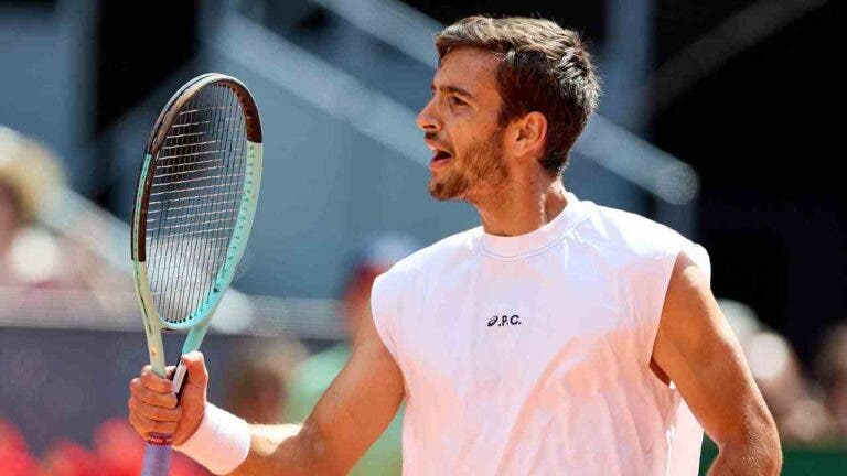 Musetti despacha De Minaur em Madrid e estreia-se no top 10, Diallo amplia conto de fadas