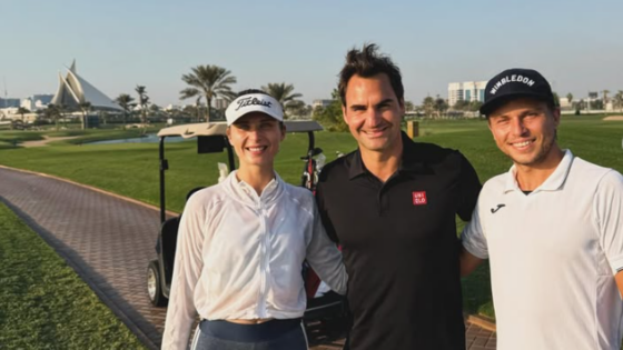 Top 40 jogou golfe com Federer: «Está a melhorar muito, a sua motivação é ganhar ao Nadal»