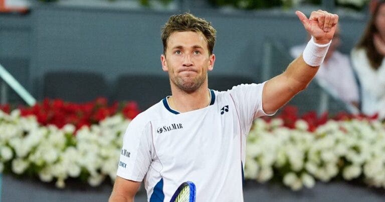 Ruud bate Fritz na melhor vitória do ano e avança para os ‘quartos’ em Madrid