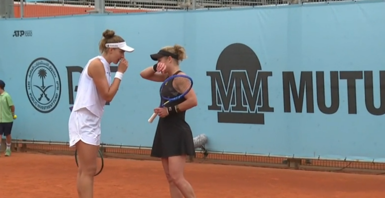 Bia Haddad cai nas quartas de duplas e se despede do Mutua Madrid Open