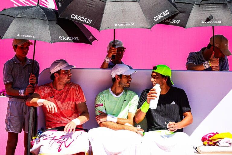 Para a história! Borges, Faria e Rocha formam trio inédito em Roland Garros