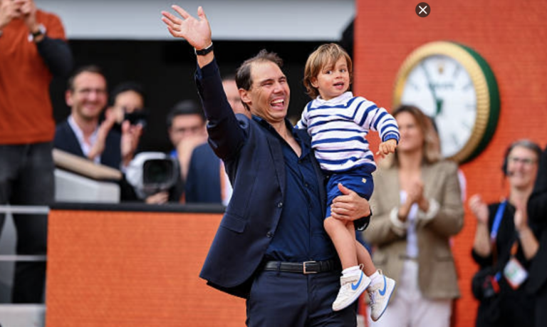 Nadal quer o filho a seguir carreira no ténis? O próprio dá a resposta