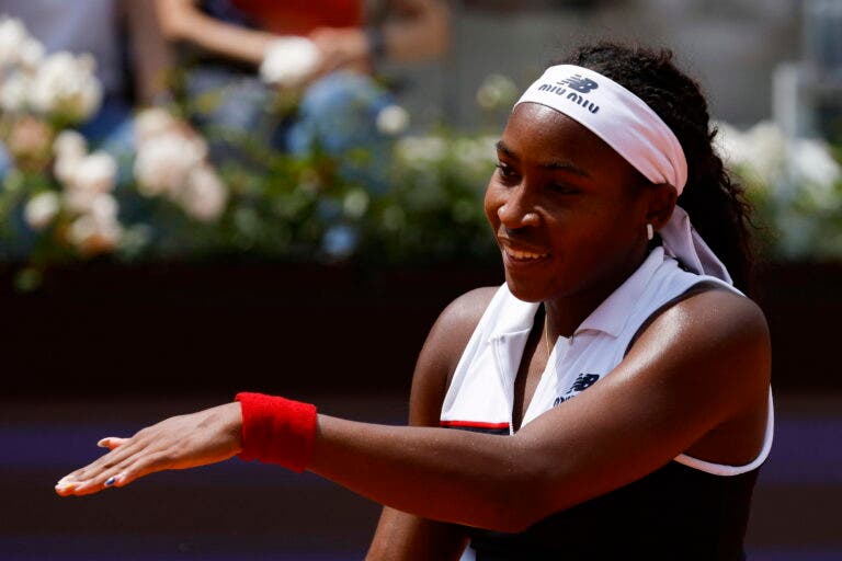 Gauff volta a bater Andreeva e segue para as ‘meias’ em Roma pela terceira vez