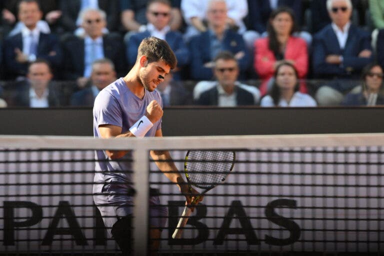 Alcaraz surpreendido com título em Roma: «Viemos aqui para ver como estava a lesão»