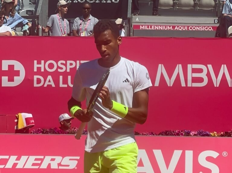 Aliassime sofre e perde para número 237 da ATP na estreia no Millennium Estoril Open