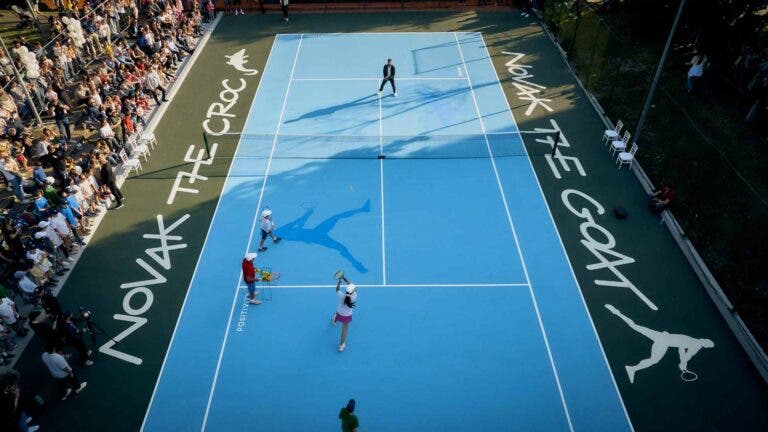 Djokovic inaugura court especial em Belgrado: «O meu sonho é que as crianças sejam livres»