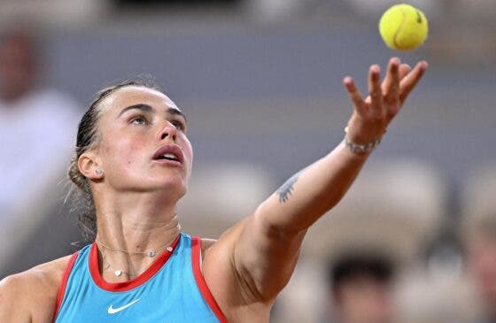 Sabalenka viu-se a perder por 3-1… e arrasou para avançar em Roland Garros