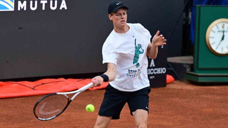 Sinner já tem adversário para o seu regresso à competição em Roma