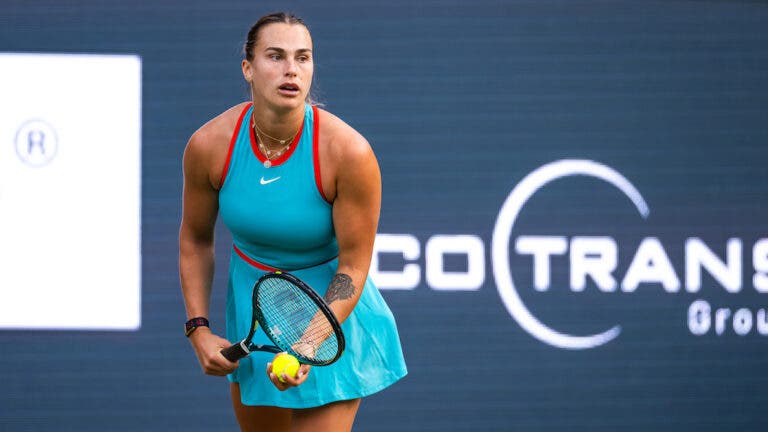 Sabalenka apanha susto mas completa trabalho rumo aos ‘quartos’ de Berlim