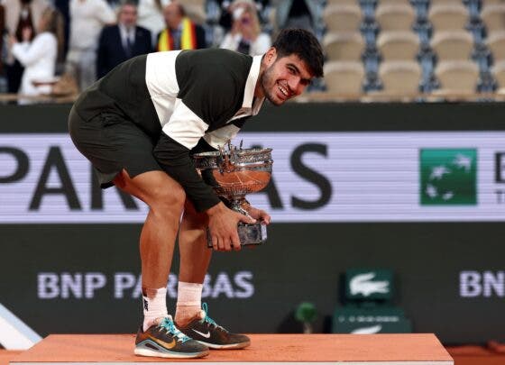 Ferrero nem quis acreditar em reação de Alcaraz na final de Roland Garros: «Não pode ser…»