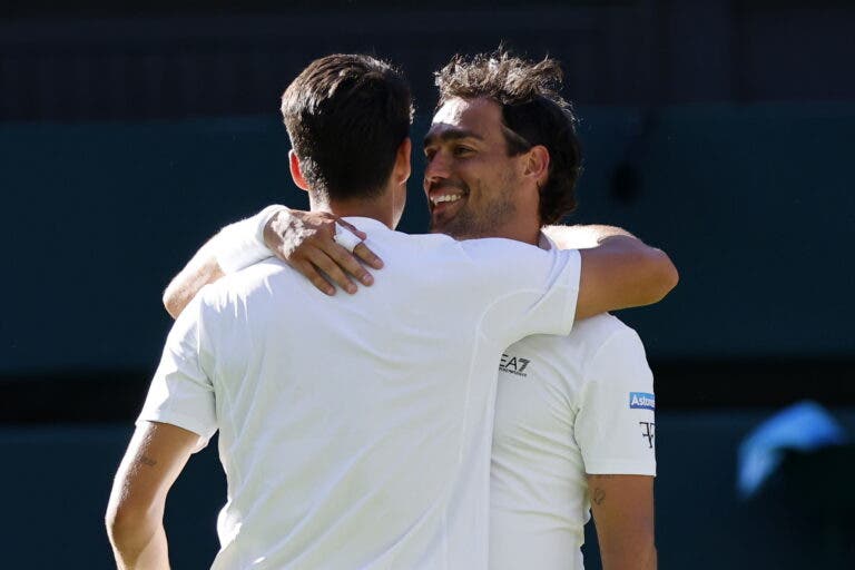 Fognini emocionado: «Foi a melhor forma de me despedir de Wimbledon… e talvez do ténis»