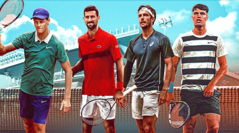 Roland Garros: confirmado o horário das meias-finais masculinas de sexta-feira
