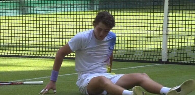 João Fonseca desperdiça match point e perde batalha na estreia em Halle