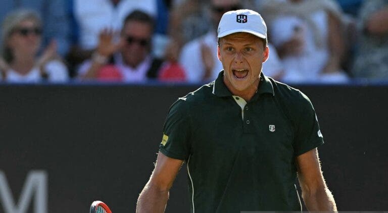 Brooksby está na final de Eastbourne e faz o que ninguém conseguia há dois anos