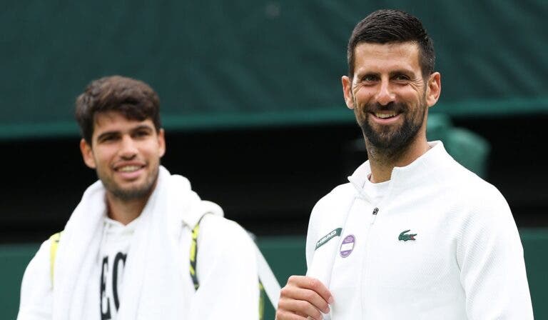 Djokovic diz que foi obrigado pelo filho (que é fã de Alcaraz) a ver a final de Roland Garros