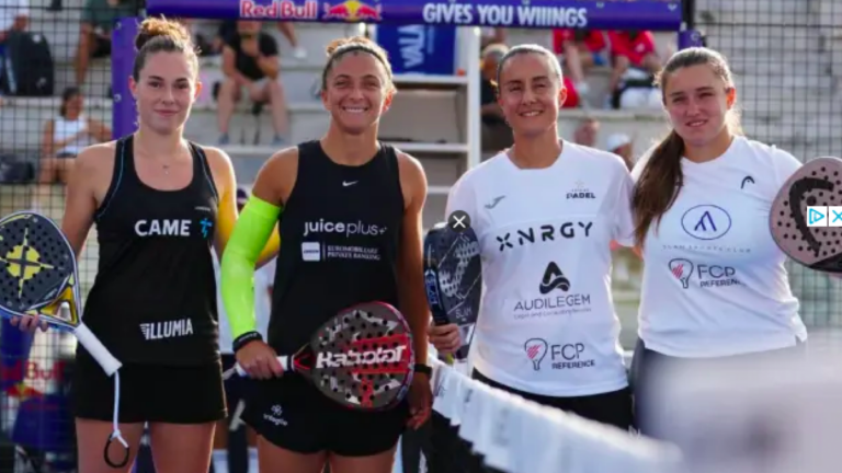 Surreal: Errani competiu num torneio do Premier Padel em Roma horas depois de ganhar Roland Garros