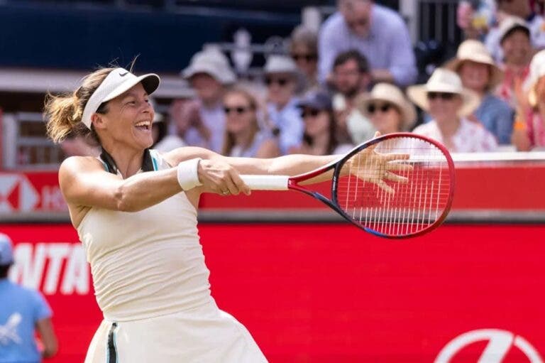 Maria brilha ainda mais aos 37 anos e tomba Keys no Queen’s Club rumo à maior final da carreira