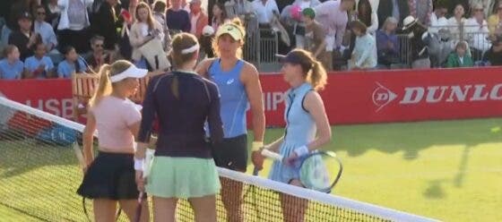 Bia Haddad cai na estreia de duplas e despede-se do Queen’s Club