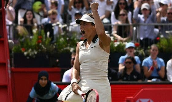 SURREAL: Maria fecha conto de fadas com título no Queen’s Club aos 37 anos