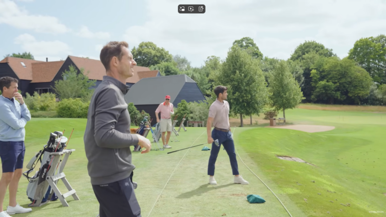 [VÍDEO] Murray e Alcaraz disputaram no golfe, e o britânico… arrasou