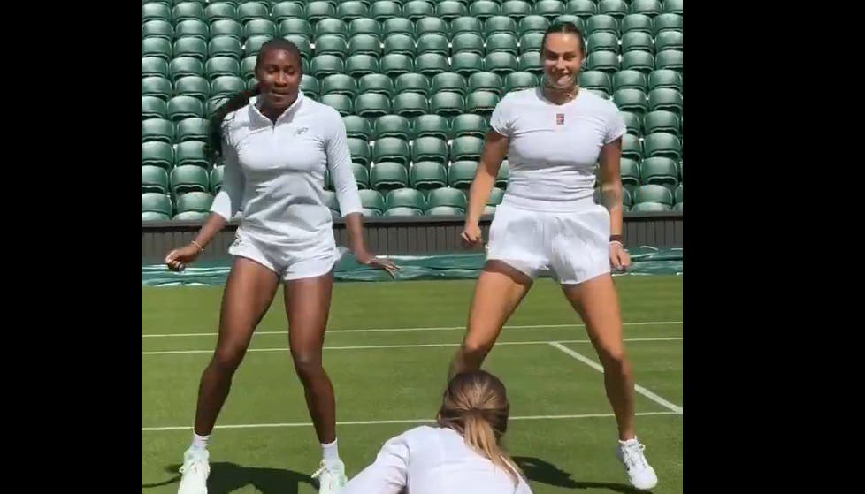 [VÍDEO] Sem ressentimentos: Sabalenka e Gauff reencontraram-se e gravaram… um TikTok