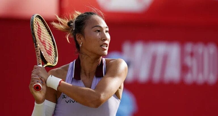 Zheng Qinwen admite: «Talvez tenha sido muito precipitado voltar  em Pequim»
