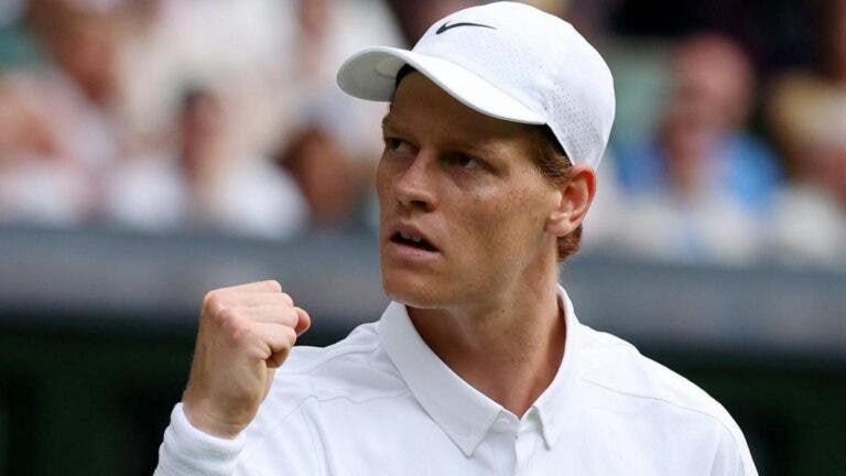 Sinner afasta as dúvidas e gela Shelton rumo às meias-finais de Wimbledon