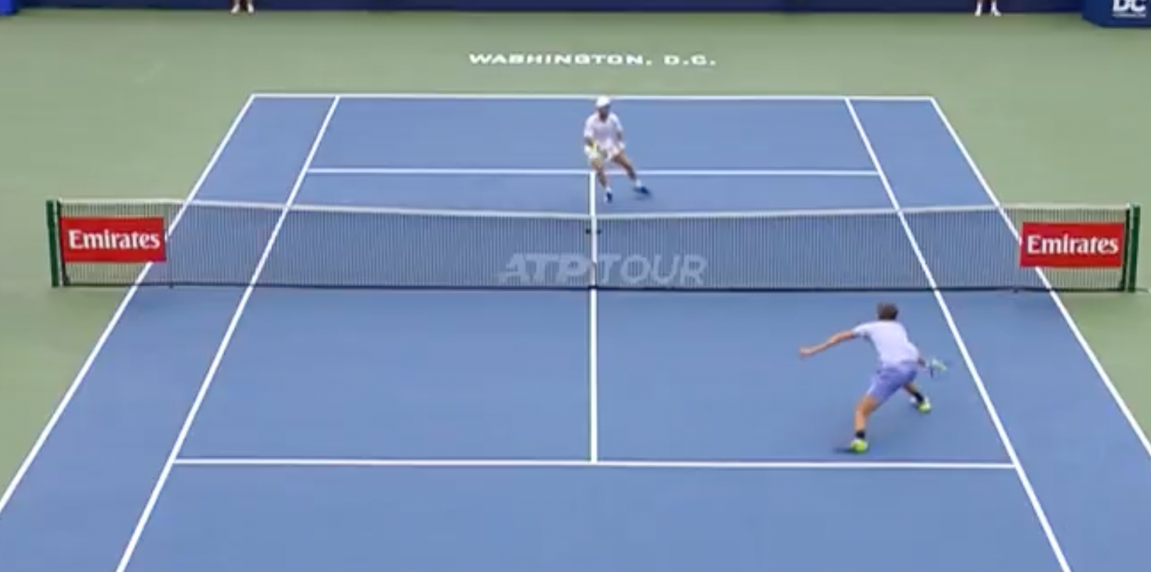 [VÍDEO] Moutet derrotou Medvedev com um dos match points mais dramáticos de sempre