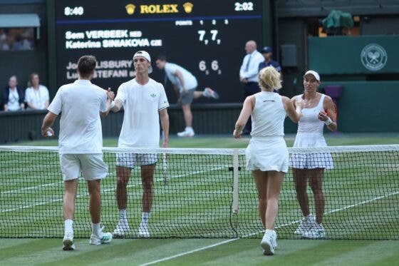 Luisa Stefani perde nos detalhes e fica com o estatuto de vice-campeã de pares mistos em Wimbledon